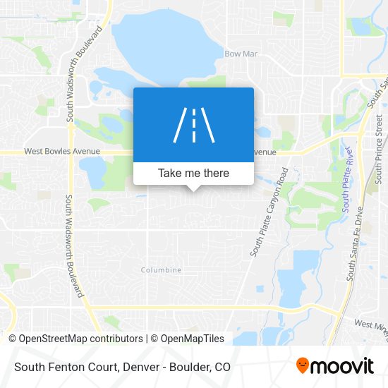South Fenton Court map