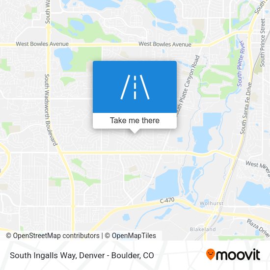 South Ingalls Way map