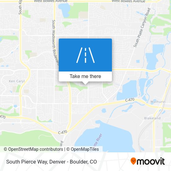South Pierce Way map