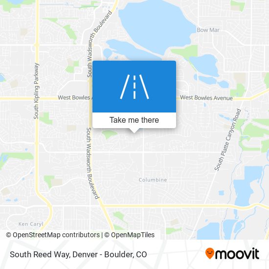 Mapa de South Reed Way