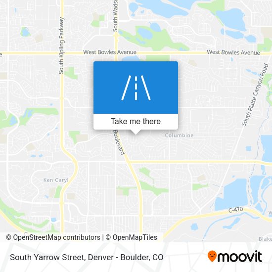South Yarrow Street map