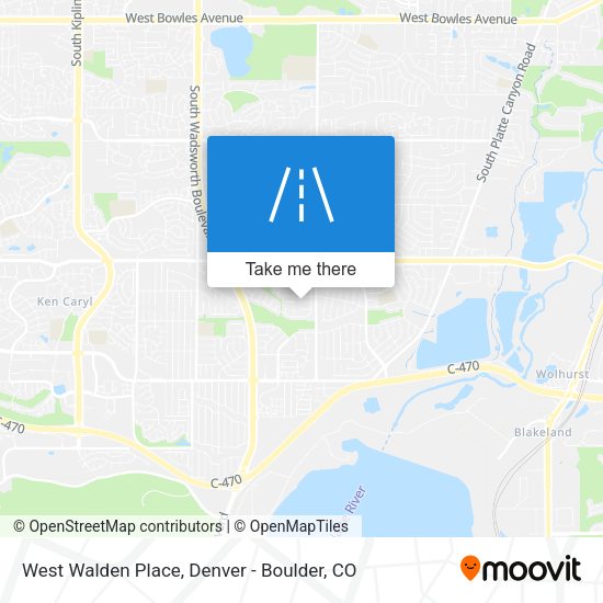 Mapa de West Walden Place