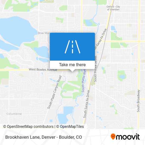 Mapa de Brookhaven Lane