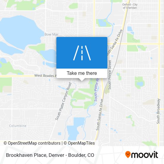 Brookhaven Place map