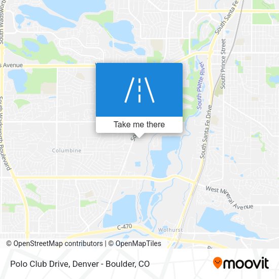 Mapa de Polo Club Drive