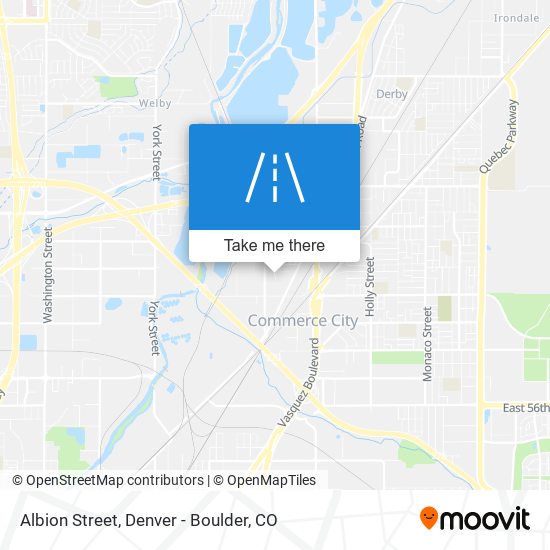 Albion Street map