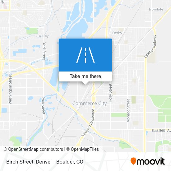 Mapa de Birch Street