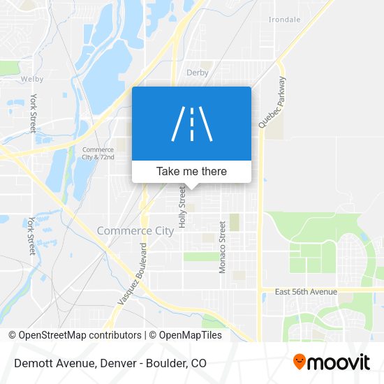 Demott Avenue map