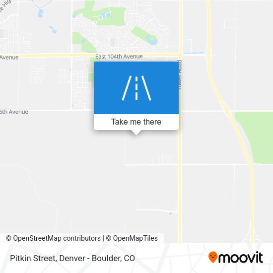 Pitkin Street map