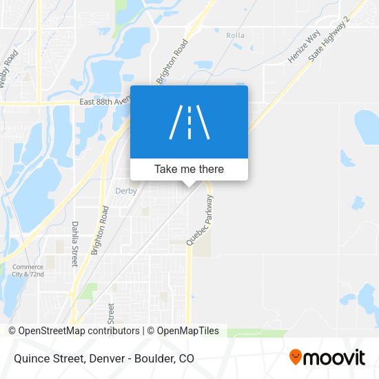 Quince Street map