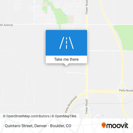 Mapa de Quintero Street