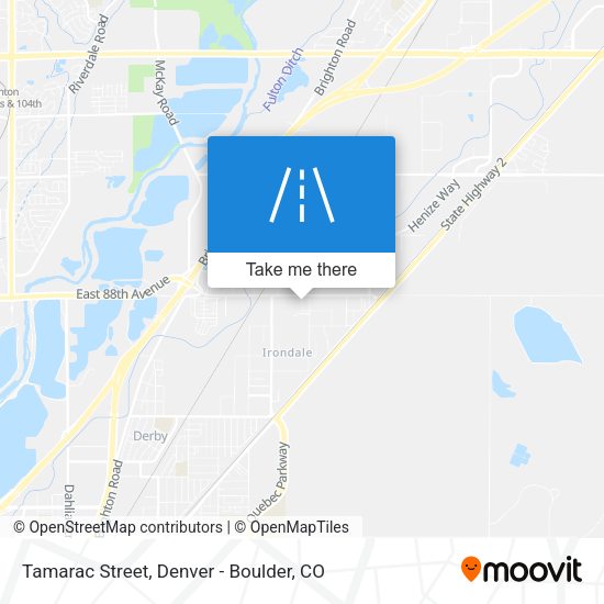 Mapa de Tamarac Street