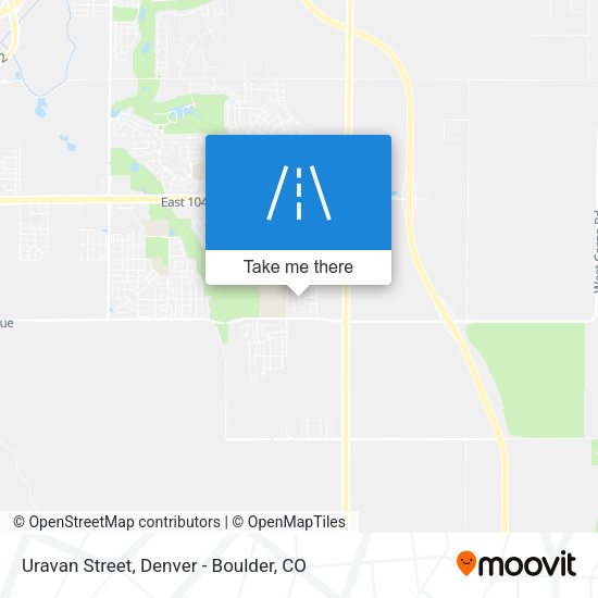 Uravan Street map
