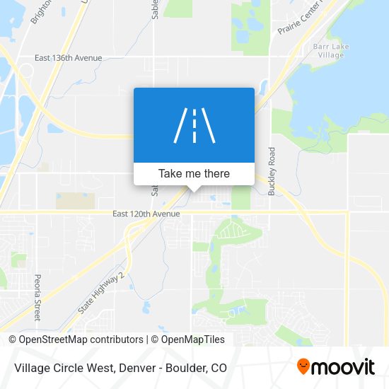 Village Circle West map