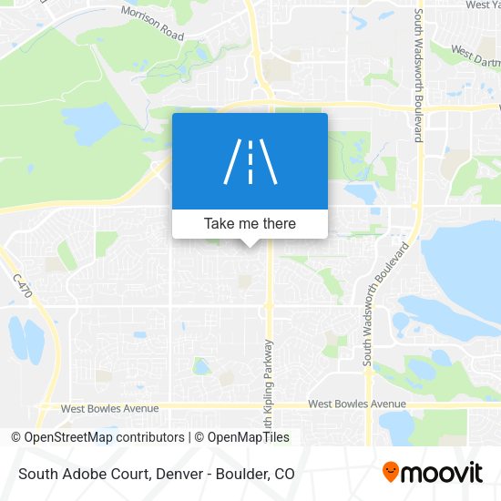 South Adobe Court map