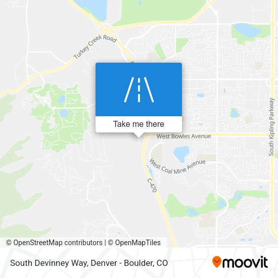 South Devinney Way map