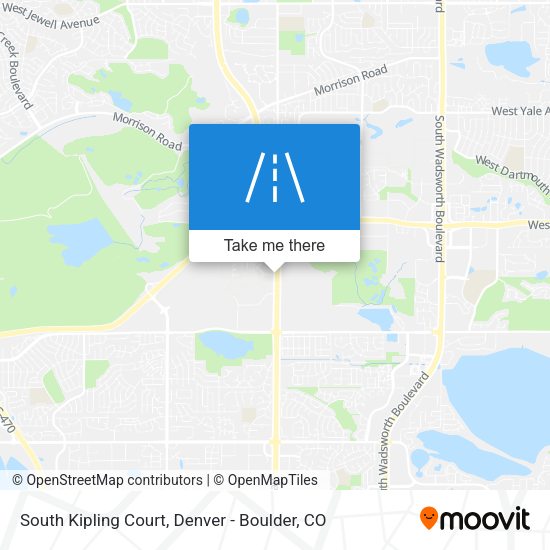 South Kipling Court map