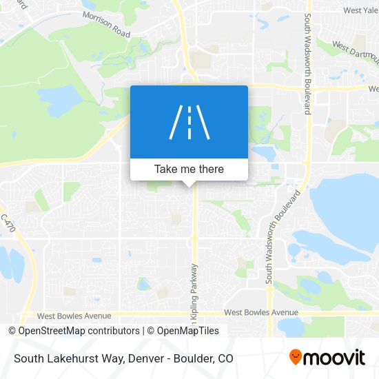 South Lakehurst Way map