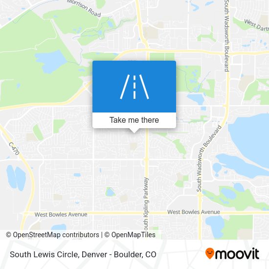 Mapa de South Lewis Circle