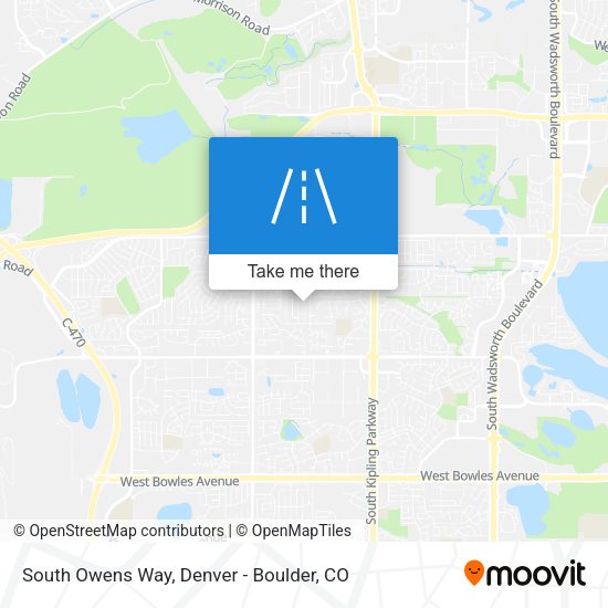 Mapa de South Owens Way
