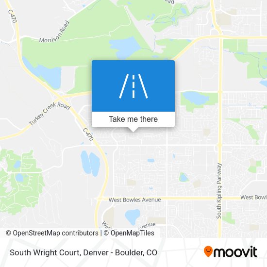 South Wright Court map