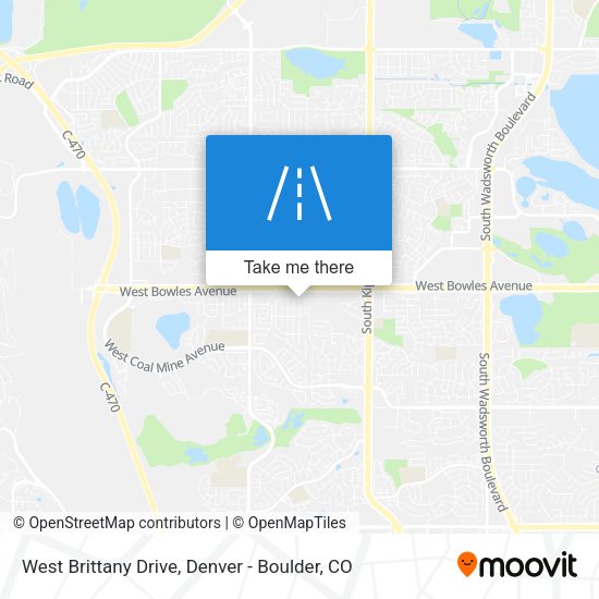 West Brittany Drive map