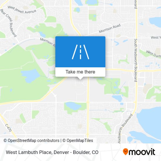 Mapa de West Lambuth Place