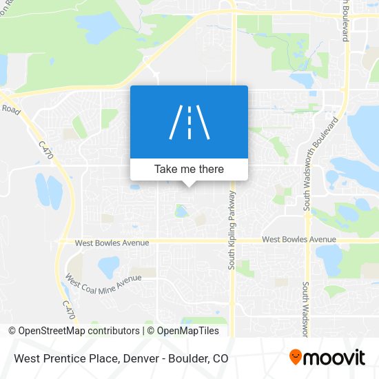 Mapa de West Prentice Place