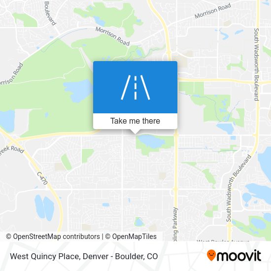 West Quincy Place map
