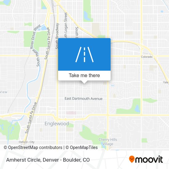 Amherst Circle map