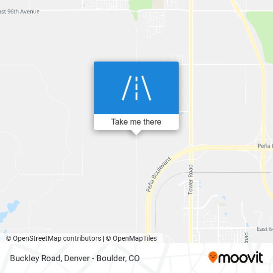 Mapa de Buckley Road