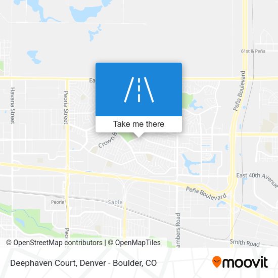 Deephaven Court map