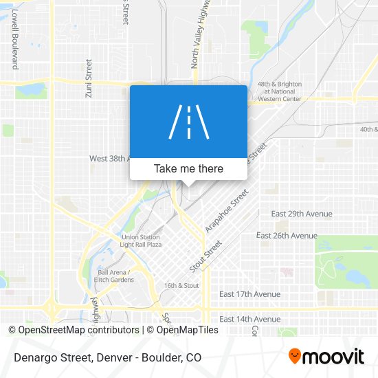 Mapa de Denargo Street