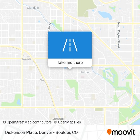 Mapa de Dickenson Place