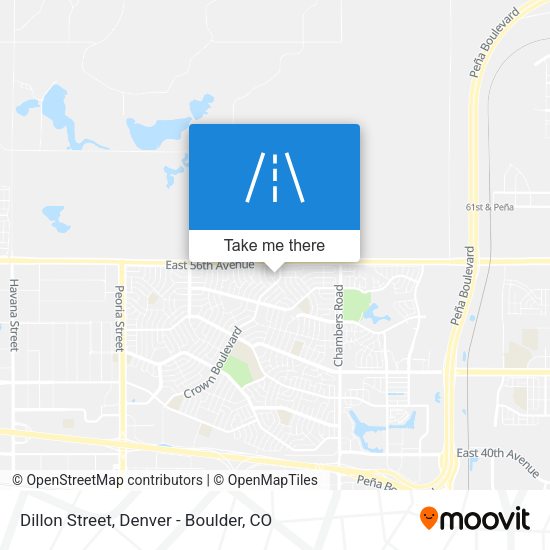 Dillon Street map
