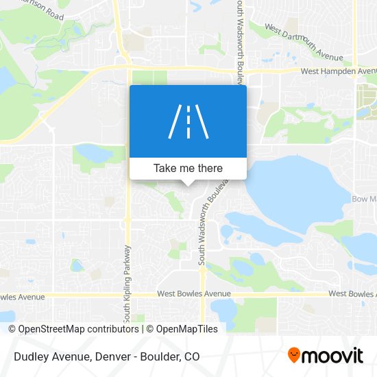 Dudley Avenue map