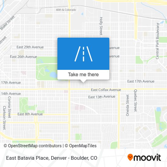 Mapa de East Batavia Place