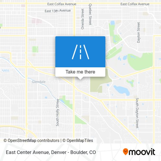 Mapa de East Center Avenue