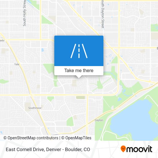 Mapa de East Cornell Drive