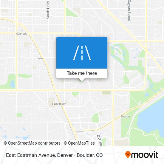 East Eastman Avenue map