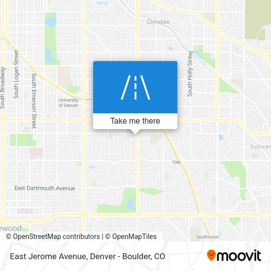 East Jerome Avenue map