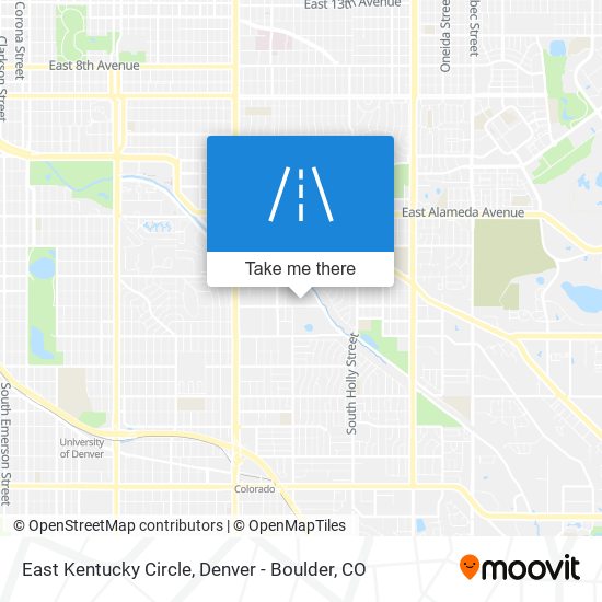 East Kentucky Circle map