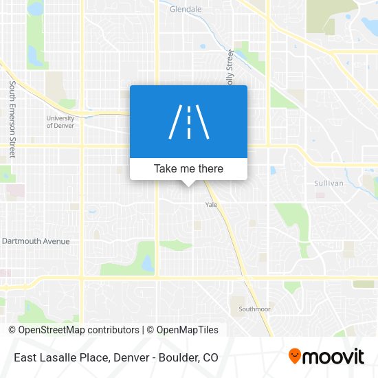 East Lasalle Place map