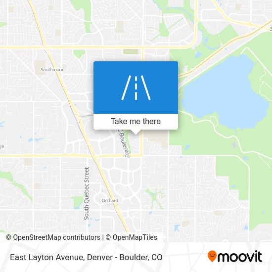 East Layton Avenue map