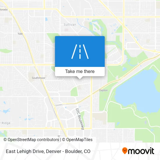 East Lehigh Drive map