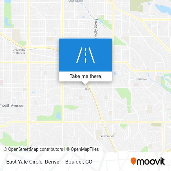 East Yale Circle map