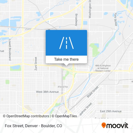 Mapa de Fox Street