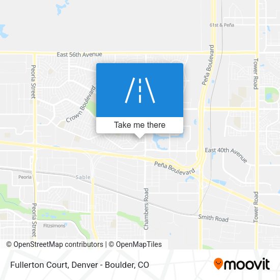 Fullerton Court map