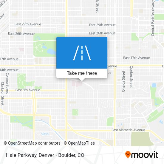 Mapa de Hale Parkway