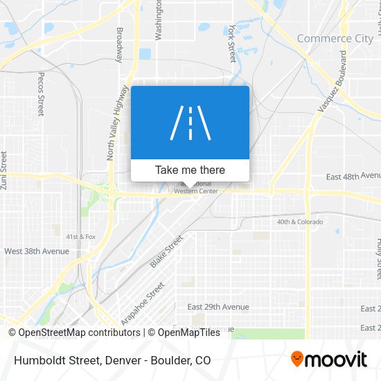 Mapa de Humboldt Street